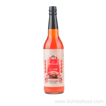 625ml Glass Bottle Red Vinegar